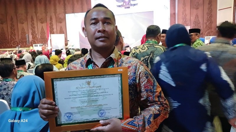 SMPN 6 Kota Tangerang Raih Penghargaan Adiwiyata Tingkat Nasional