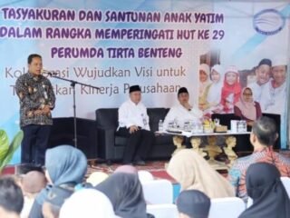 Peringati HUT ke-29 Perumda TB, Pj Walikota Tangerang Ajak Perusahaan Lebih Inovatif