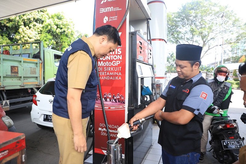 Pemkot Tangerang Uji Tera SPBU Jelang Natru