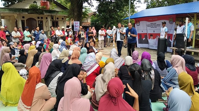 Maesyal Rasyid Prioritaskan Pendidikan dalam Kampanye di Cisoka