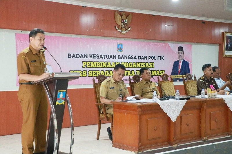 Kesbangpol Serang Perkuat Sinergi dengan Organisasi Wartawan