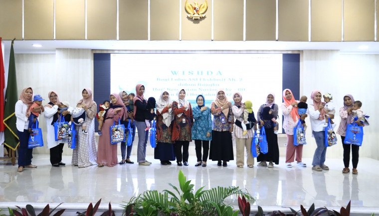 Dinkes Kabupaten Tangerang Gelar Wisuda Bayi Lulus ASI Eksklusif