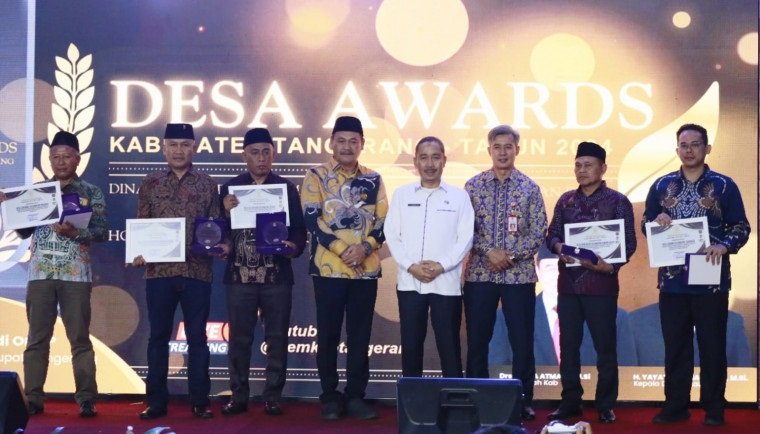 Pemkab Tangerang Apresiasi 15 Desa Berprestasi di Desa Awards 2024