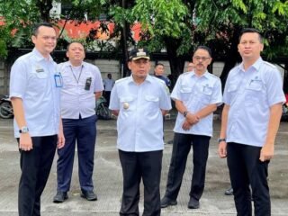 Pemkot Tertibkan Parkir Liar di Depan Stasiun Batuceper