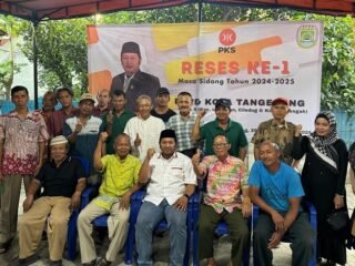 Anggota DPRD Tangerang Ridwan Akbar Tampung Aspirasi Banjir Saat Reses