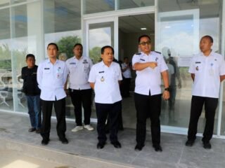 Progres RSUD Panunggangan Barat Ditinjau Dr. Nurdin