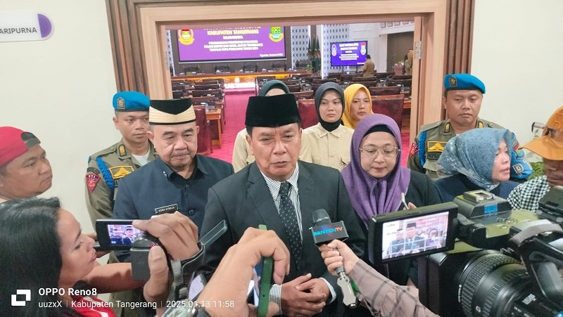 DPRD Tangerang Tetapkan Maesyal-Intan sebagai Pemimpin Baru