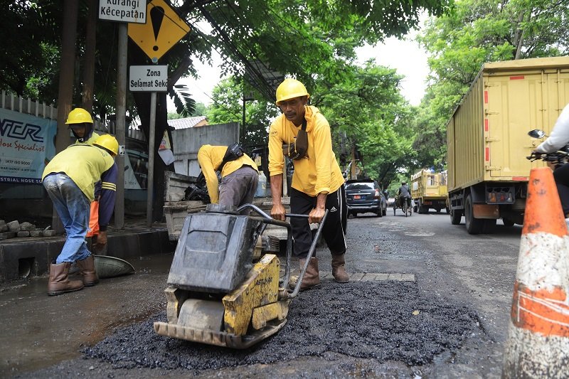 Perjaka Gesit Siap Atasi Kerusakan Jalan di Tangerang