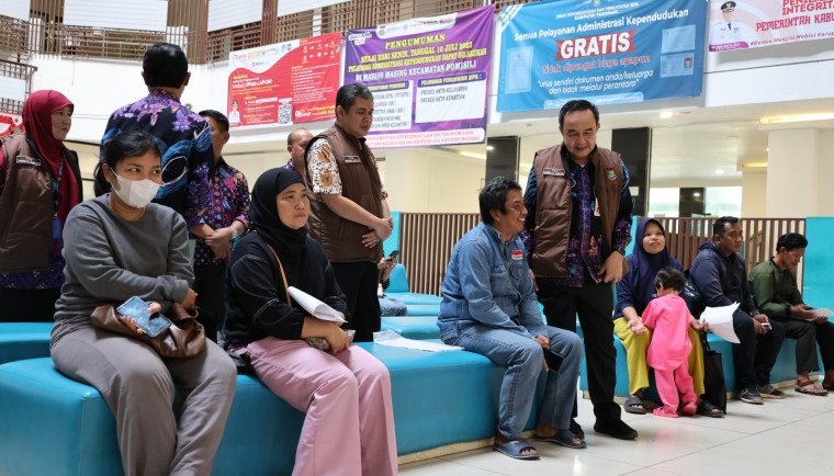 Sekda Kab. Tangerang Soma Sidak Pelayanan Publik