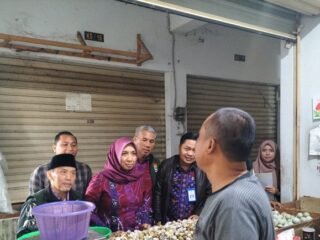 Sidak Pasar Tigaraksa, TPID Pantau Harga dan Stok Pangan