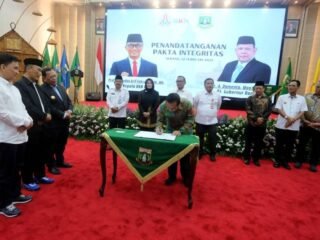 Pj Walikota Tangerang Hadiri Penandatanganan Pakta Integritas Manajemen Talenta