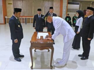 Pj Walikota Tangerang Kembali Lakukan Promosi dan Rotasi Pegawai