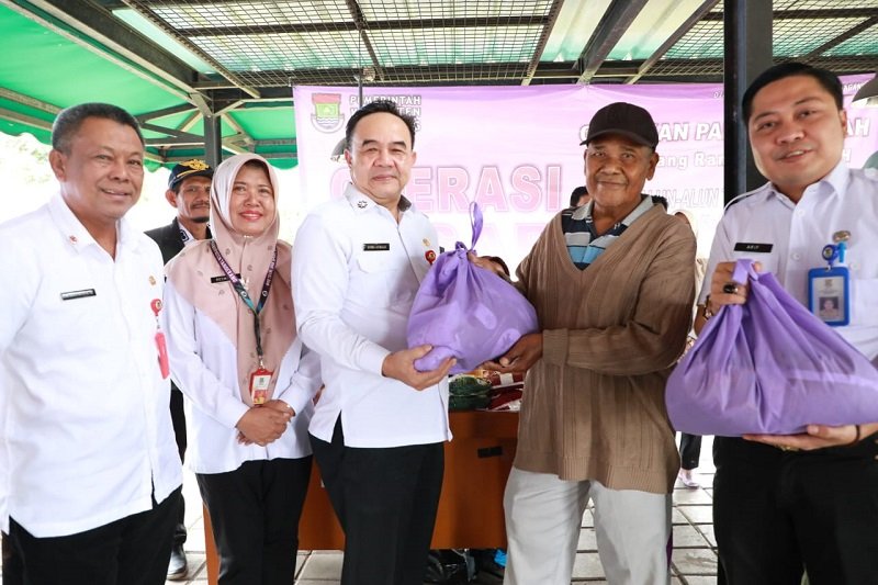 Jelang Ramadan, Pemkab Tangerang Gelar Operasi Pasar Murah