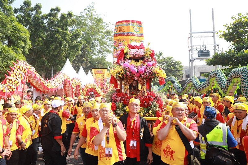 Mengenal Gotong Toapekong, Tradisi Budaya Tionghoa di Kota Tangerang