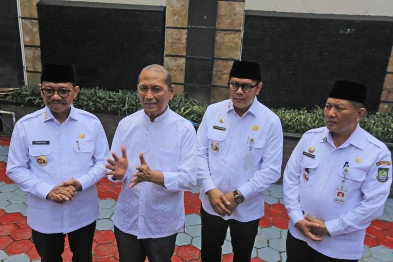 Sachrudin-Maryono Silaturahmi ke Para Mantan Wali Kota