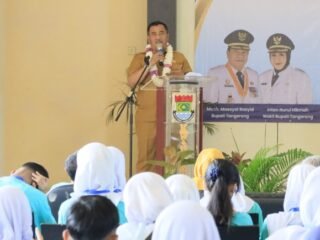 100 Siswa SMP Kab Tangerang Ikuti Jambore Sanitasi