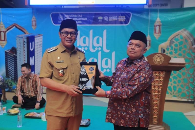 Wakil Walikota Tangerang Hadiri Halal Bihalal UMT