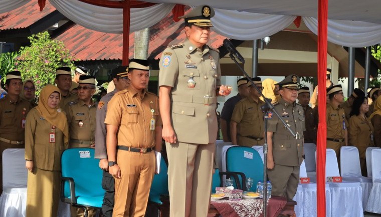 Bupati: Tingkatkan Pengabdian Demi Rasa Aman Warga