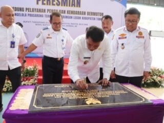 Bupati Resmikan Uji KIR Legok, Tercanggih Pertama di Indonesia