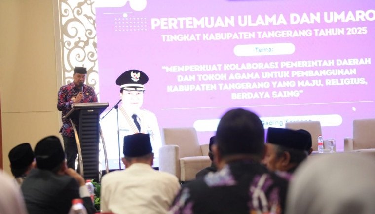 Bupati Tangerang Buka Pertemuan Ulama-Umaro, Tegaskan Sinergi Jaga Kondusivitas