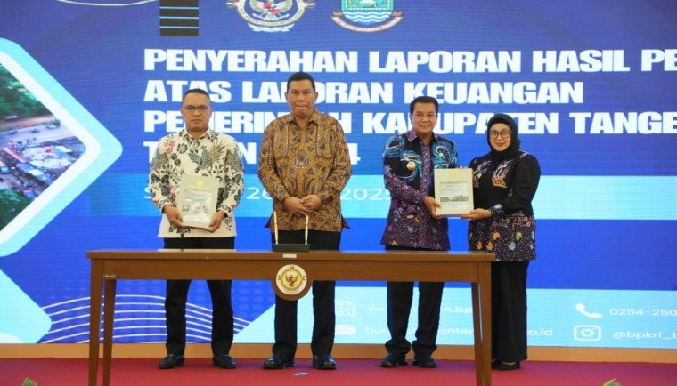 Kabupaten Tangerang Raih Opini WTP 17 Kali Berturut-turut