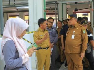 Sidak Pasar Anyar, Sachrudin Tekankan Kenyamanan Pengunjung
