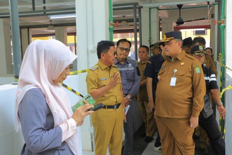 Sidak Pasar Anyar, Sachrudin Tekankan Kenyamanan Pengunjung