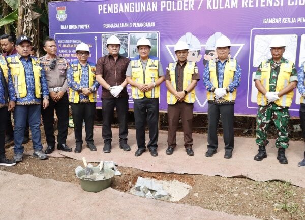 Bupati Tangerang Resmikan Polder Cibadak untuk Atasi Banjir