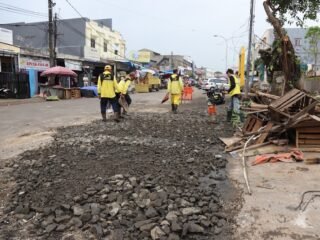 Pemkot Tangerang Mulai Bangun Jalan Penunjang Pasar Anyar