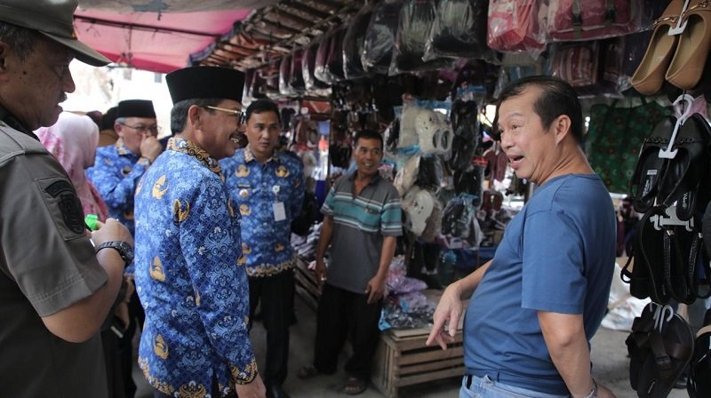 Warga Antusias, Minta Pasar Anyar Segera Dibuka