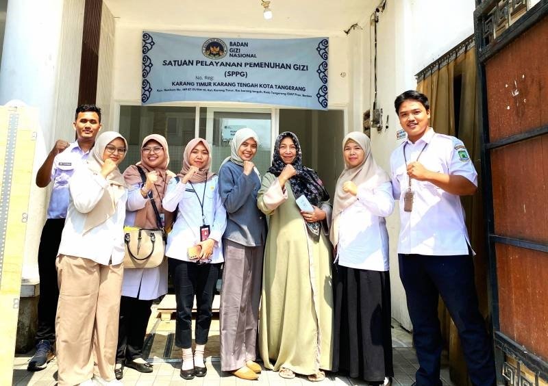 Dinkes Awasi Kebersihan Dapur Program Makan Bergizi di Tangerang