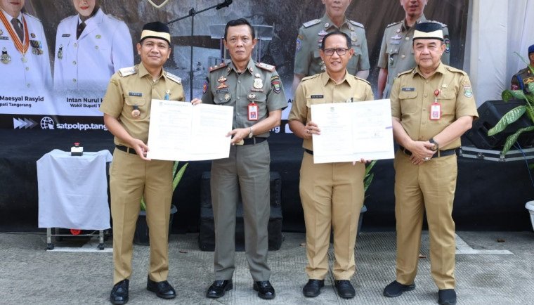 Satpol PP Tangerang Luncurkan Program Humanis: “Menyapa Masyarakat”