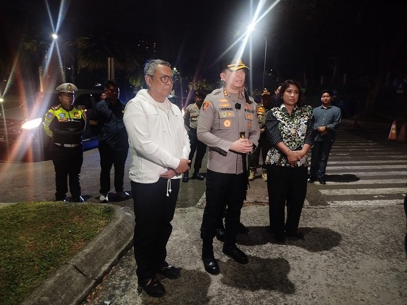 Walikota Tangsel dan Forkkpimda Patroli Gabungan Skala Besar