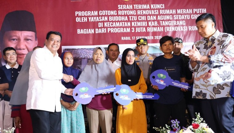 Menteri PKP Apresiasi Program Bedah Rumah Pemkab Tangerang