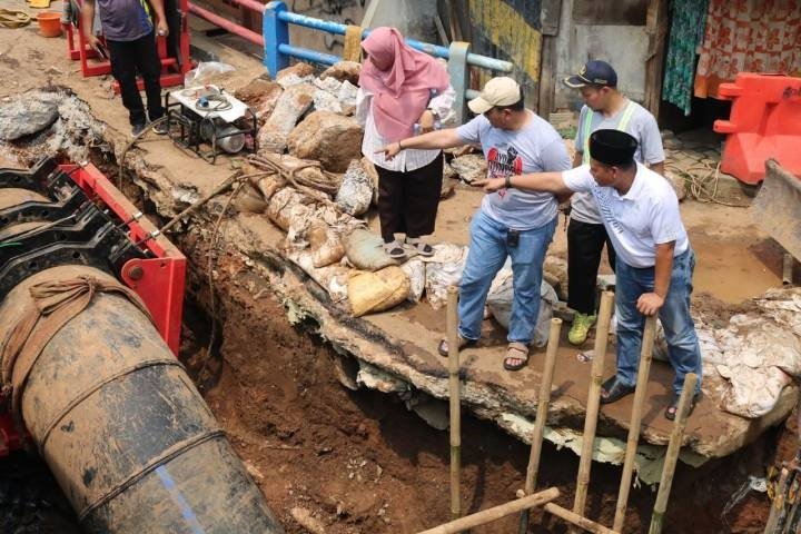 Perumda Tirta Benteng Pastikan Perbaikan Pipa Tuntas 100 Persen