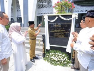 Walikota Sachrudin Resmikan Masjid Baiturrahman Annisa