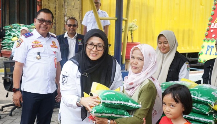 Harhubnas 2025, Wabup Tangerang Apresiasi Bazar Beras Murah