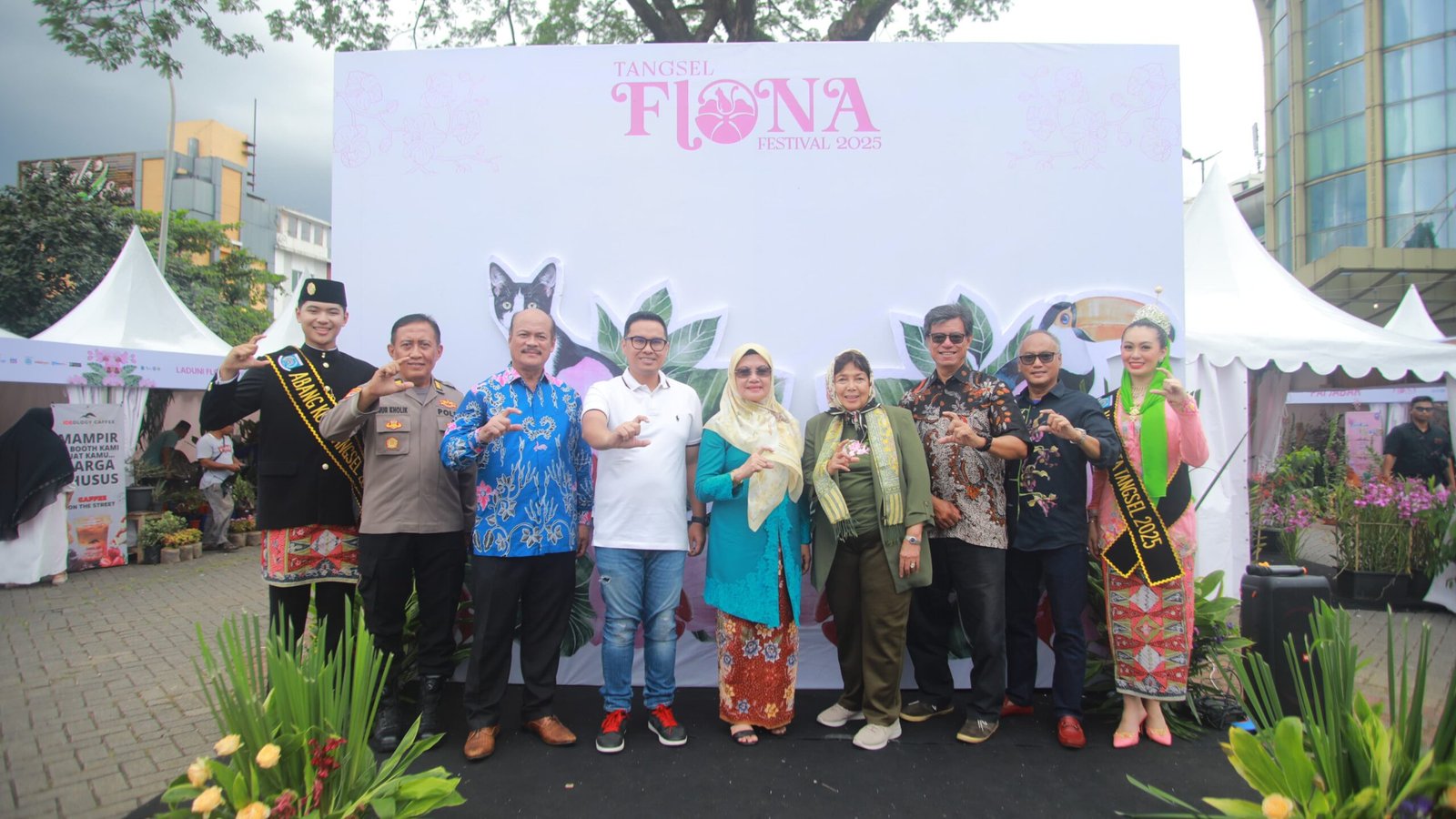 Tangsel Flona Festival 2025 Ajak Warga Cintai dan Lestarikan Anggrek