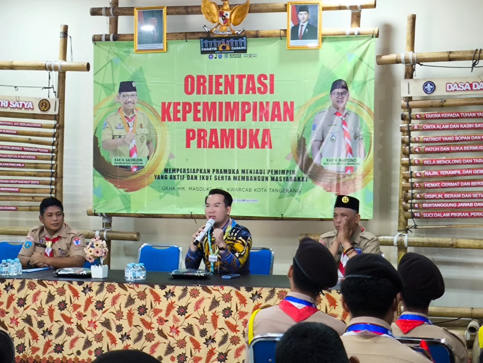 Pramuka Laboratorium Karakter Kunci Pendidikan Pelajar Kota Tangerang