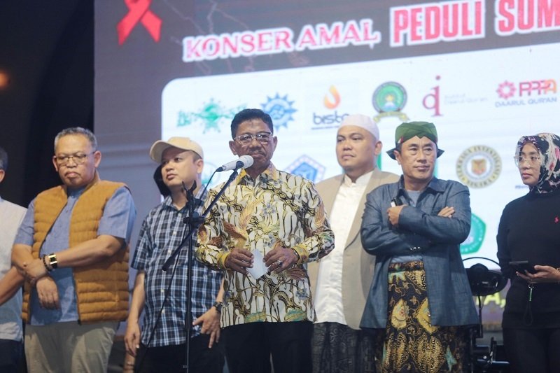 Buka Konser Amal, Sachrudin Ajak Warga Berdonasi dengan Tulus