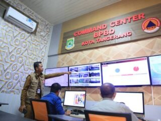 Hadapi Bencana, BPBD Kota Tangerang Siagakan Command Center 24