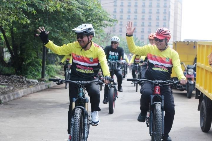 Gowes Bersama, Wali Kota Galakkan Aksi Pelestarian Lingkungan