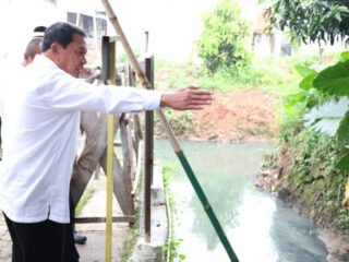 Bupati Tangerang Tinjau Progres Penanganan Banjir di Villa Permata Balaraja