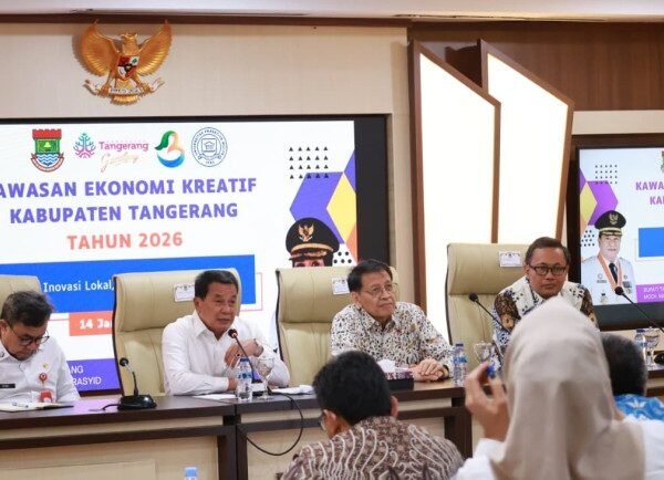 Pemkab Tangerang Teken MoU Kawasan Ekonomi Kreatif dengan Prasetiya Mulya