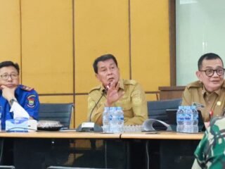 Bupati Tangerang Rakor Penanganan Banjir di Kosambi