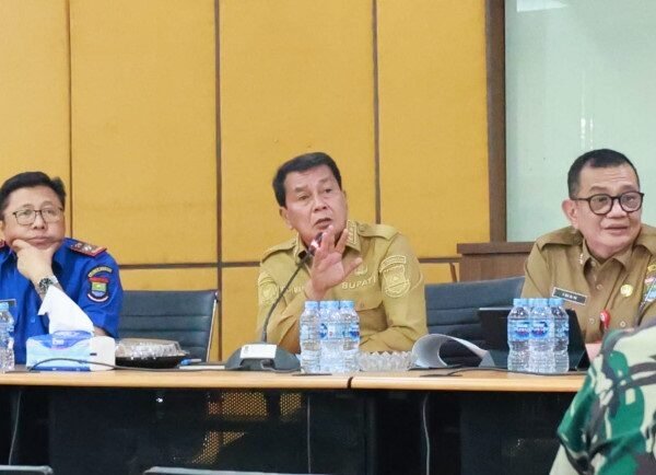 Bupati Tangerang Rakor Penanganan Banjir di Kosambi