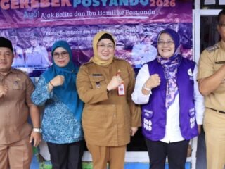 Wabup Tangerang Pantau Pelaksanaan Gerebek Posyandu di Rajeg