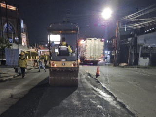 Jelang Mudik, DPUPR Kota Tangerang Perbaiki Jalan Imam Bonjol