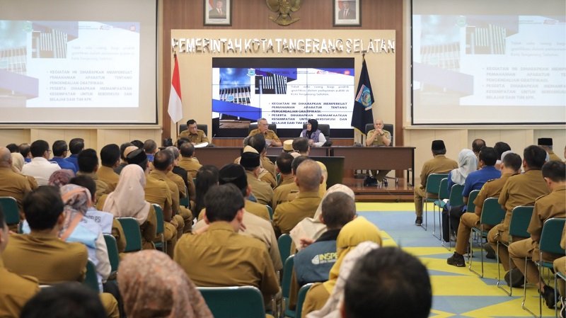 Tangsel Perkuat Pengendalian Gratifikasi dengan Gandeng KPK