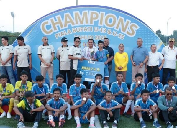 Piala Bupati Jadi Ajang Cetak Talenta Sepak Bola Muda